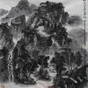 山光空濛白云间