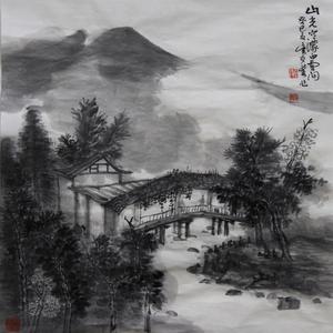 山光空濛白云间二