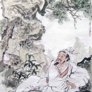 听松图