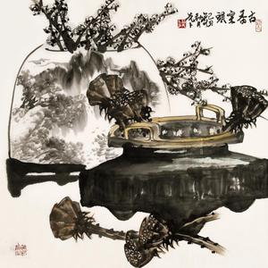 古香案头