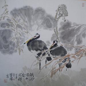 双鹭图