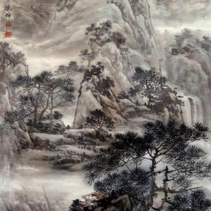 松泉图