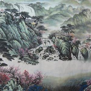 春山幽居图