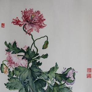 阎万贵 《绽放妩媚》