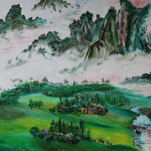 阎万贵 《山重花明又一村》