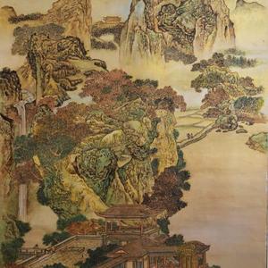 秋山楼阁图