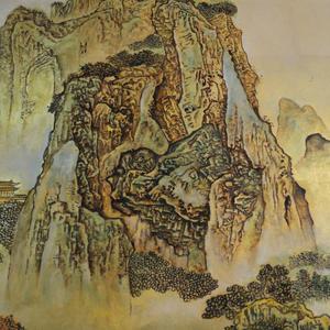 工笔山水