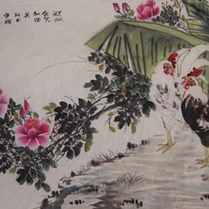 迎风含笑和谐美