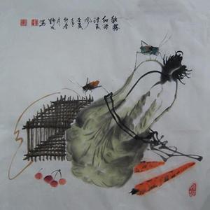 蝈蝈白菜