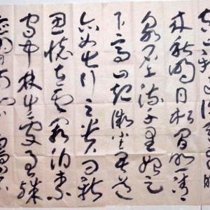 古诗二十首作品（局部）