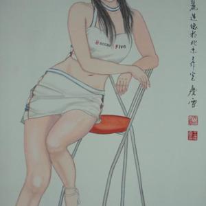 现代美女