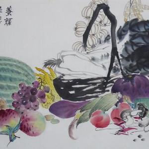 养颜益寿图
