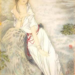 仕女过河图