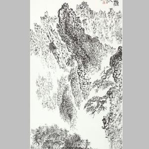 陈海安《武陵源风光》