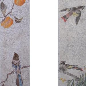 工笔四条屏1、2