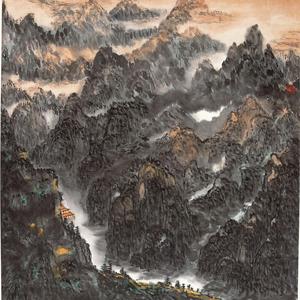 大壑云烟之八