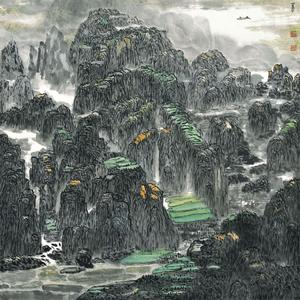 青山绿水去无声