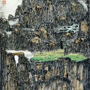 夏山积翠