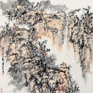 灵山秋色