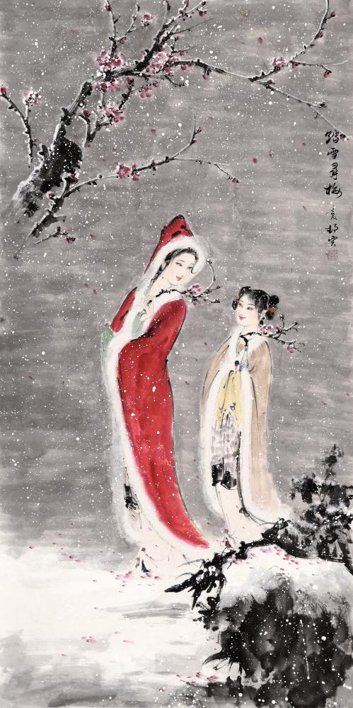 踏雪寻梅