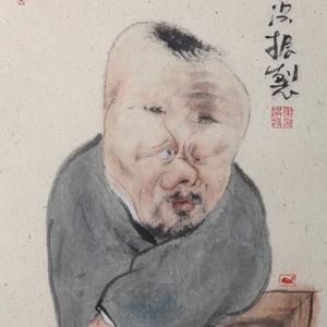 盼鱼图