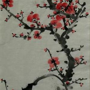 《梅兰竹菊》四条屏