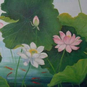 一塘荷