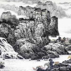 雨后关山