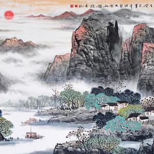 日出江花