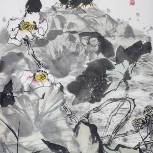 徐晋平鸣秋图