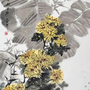 徐晋平秋韵图