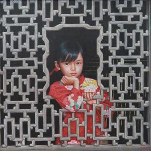 《窗前》