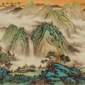 云山雅兴图