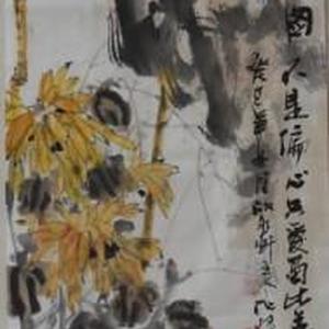 赏花图