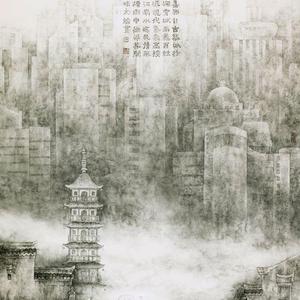 江南城色烟雨中