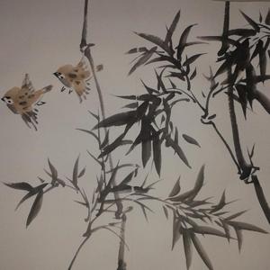 梁士军花鸟（一鸣惊人）