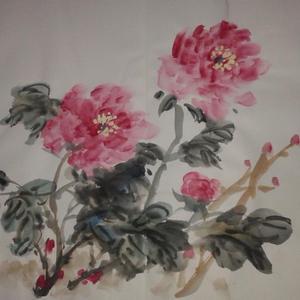 梁士军花鸟（花开富贵）