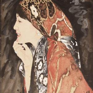 《花头巾》之三