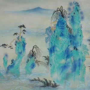 青绿山水之二