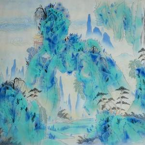 青绿山水之三
