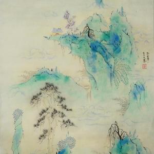青绿山水之七