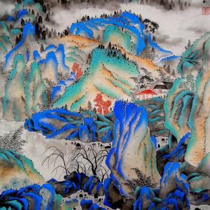 青绿山水之八