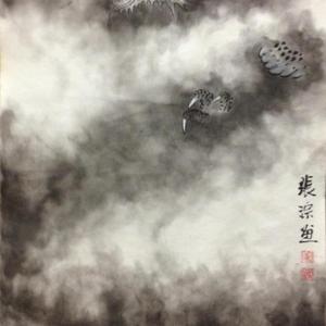 墨龙四屏