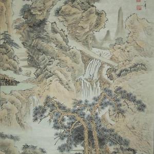 秋山行旅图