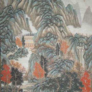 青山红树醉秋光