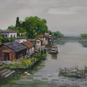 《渔村》