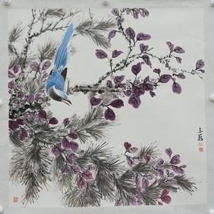 秋林唤羽