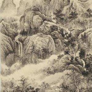 《山中人家》