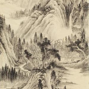 《山中》
