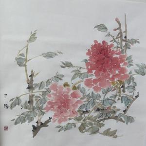 写意牡丹